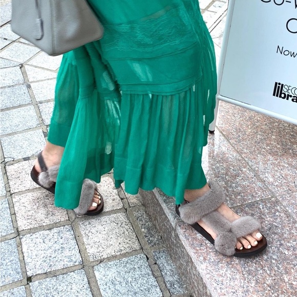 Mink fur sandal - Picture 5 of 6